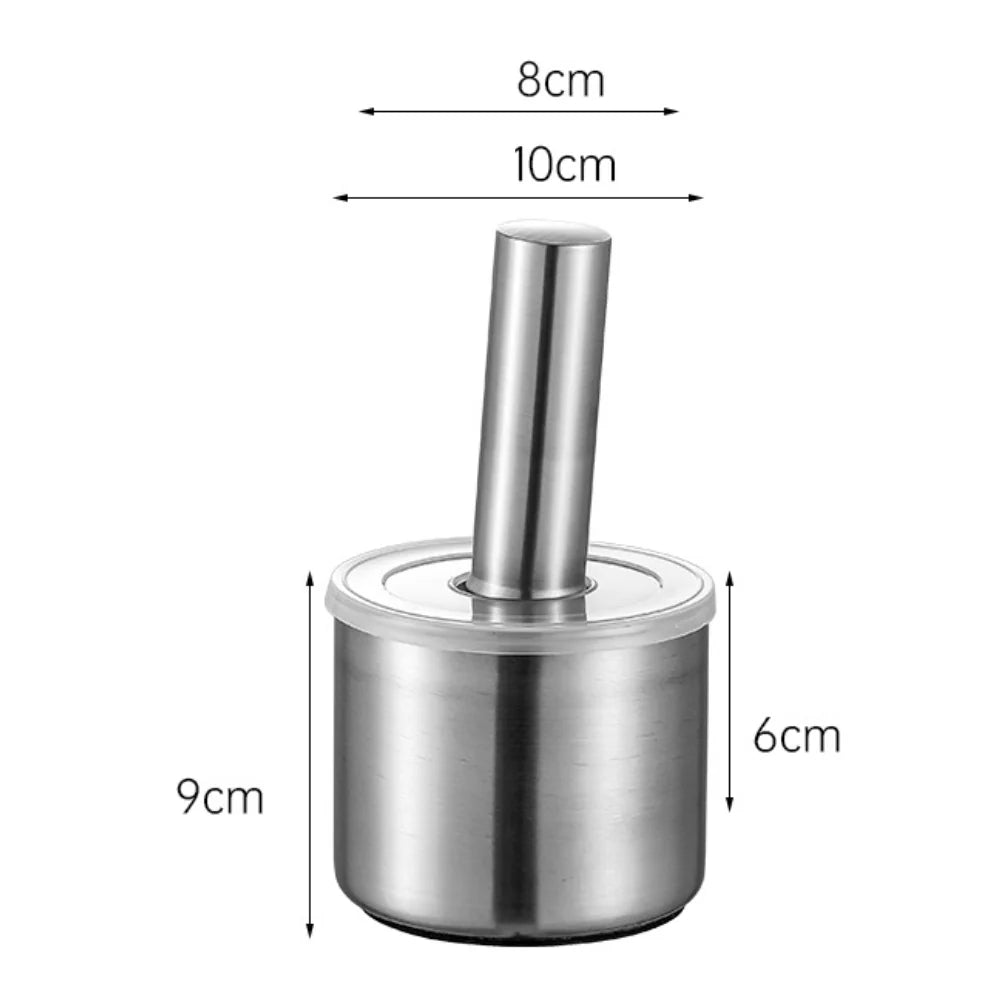 Easy Grind Stainless Steel Mortar